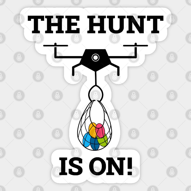 The Hunt Is On! Sticker by NathanielTClark